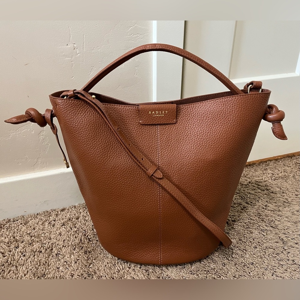 RADLEY LONDON Tan Leather Shoulder Bag